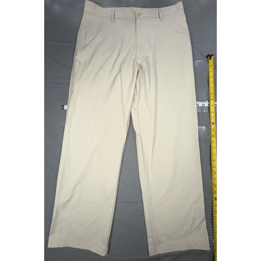 C9 By Champion Pants Mens 36x30 Beige Polyester Chino Casual Straight Leg